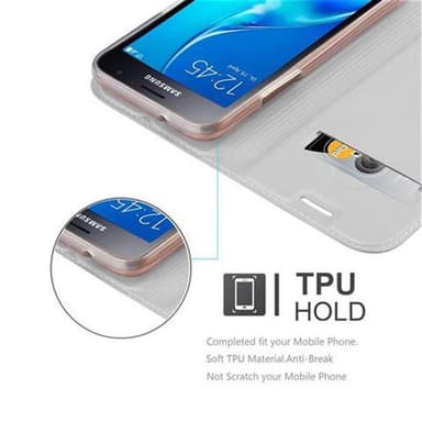 Samsung Galaxy J1 2016 Fodral Skal Case (Silver)