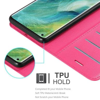 Oppo FIND X2 PRO Plånboksfodral Skal (Rosa)