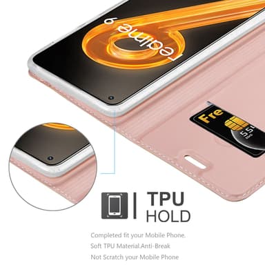 Realme 9 4G / 9 PRO+ Fodral Skal Case (Rosa)