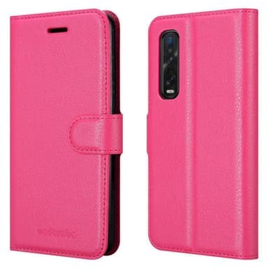 Oppo FIND X2 PRO Plånboksfodral Skal (Rosa)