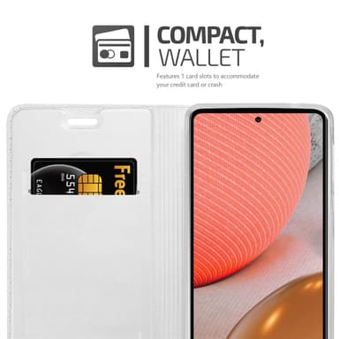 Samsung Galaxy A72 4G / 5G Fodral Skal Case (Silver)