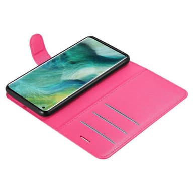 Oppo FIND X2 PRO Plånboksfodral Skal (Rosa)