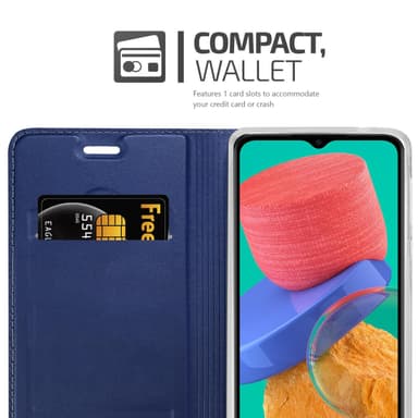 Samsung Galaxy M33 5G Fodral Skal Case (Blå)