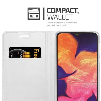 Samsung Galaxy A10 / M10 Fodral Skal Case (Silver)