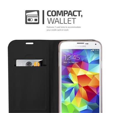 Samsung Galaxy S5 / S5 NEO Fodral Skal Case (Svart)