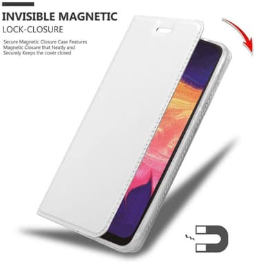 Samsung Galaxy A10 / M10 Fodral Skal Case (Silver)