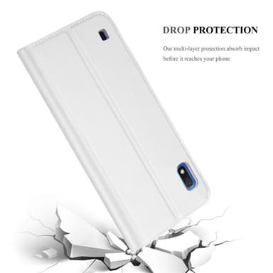Samsung Galaxy A10 / M10 Fodral Skal Case (Silver)