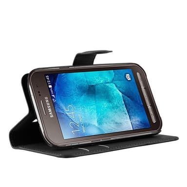Samsung Galaxy TREND 3 Plånboksfodral Skal (Svart)