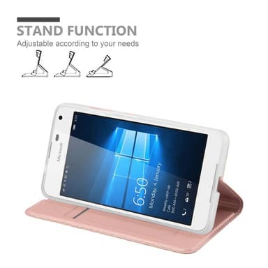 Nokia Lumia 650 Fodral Skal Case (Rosa)