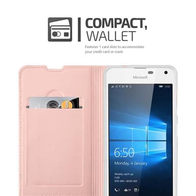Nokia Lumia 650 Fodral Skal Case (Rosa)