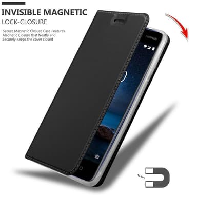 Nokia 8 2017 Fodral Skal Case (Svart)