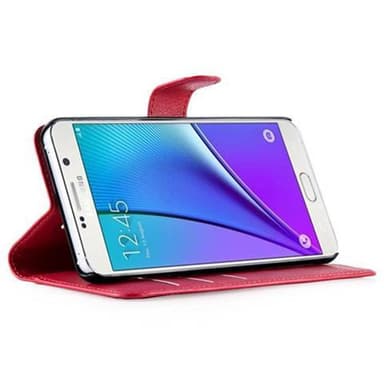 Samsung Galaxy NOTE 5 Plånboksfodral Skal (Röd)