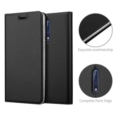 Nokia 8 2017 Fodral Skal Case (Svart)