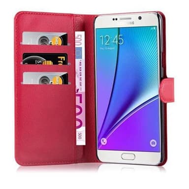 Samsung Galaxy NOTE 5 Plånboksfodral Skal (Röd)