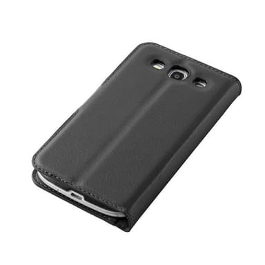 Samsung Galaxy TREND 3 Plånboksfodral Skal (Svart)