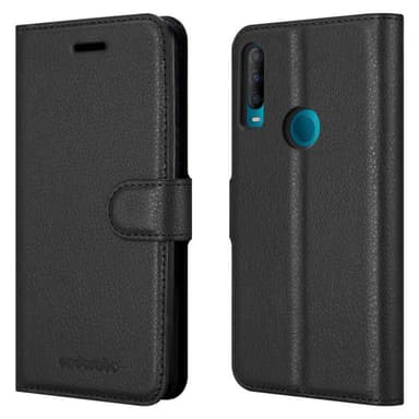 Alcatel 1S 2020 Plånboksfodral Skal (Svart)