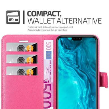 Honor 9X LITE Plånboksfodral Skal (Rosa)