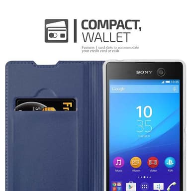 Sony Xperia M5 Fodral Skal Case (Blå)