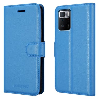 Xiaomi POCO X3 GT Plånboksfodral Skal (Blå)