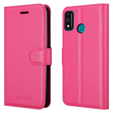Honor 9X LITE Plånboksfodral Skal (Rosa)