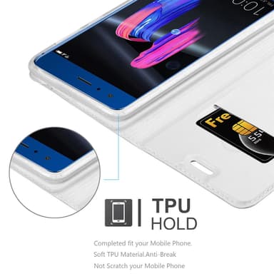 Honor 9 Fodral Skal Case (Silver)