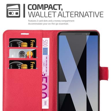 Huawei MATE 10 PRO Plånboksfodral Skal (Röd)