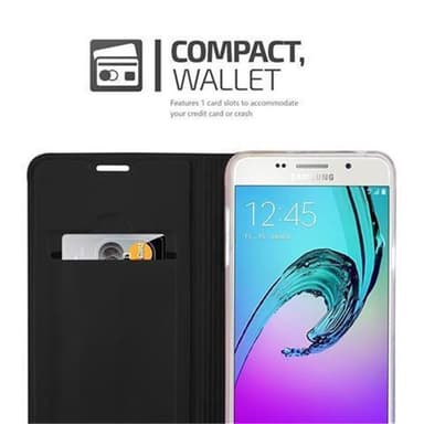 Samsung Galaxy A3 2016 Fodral Skal Case (Svart)