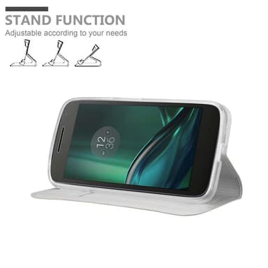Motorola MOTO G4 PLAY Fodral Skal Case (Silver)