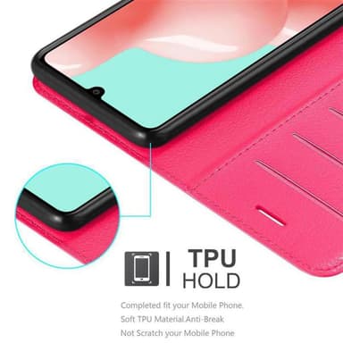 Samsung Galaxy A41 Plånboksfodral Skal (Rosa)