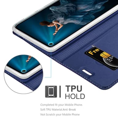 Honor 20 PRO Fodral Skal Case (Blå)