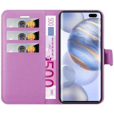 Honor 30 PRO Plånboksfodral Skal (Lila)