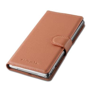 Sony Xperia Z1 Plånboksfodral Skal (Brun)