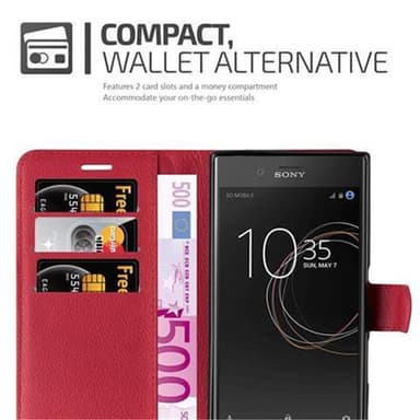 Sony Xperia XZ / XZs Plånboksfodral Skal (Röd)