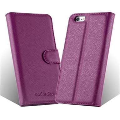 iPhone 6 / 6S Plånboksfodral Skal (Lila)