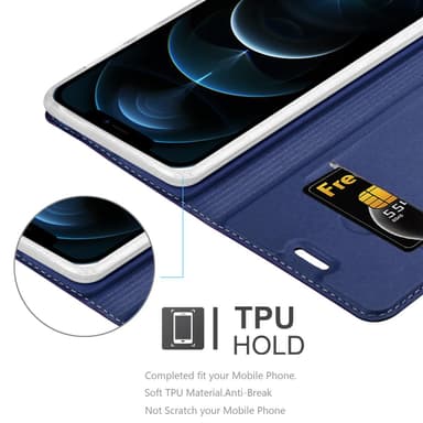 iPhone 12 PRO MAX Fodral Skal Case (Blå)
