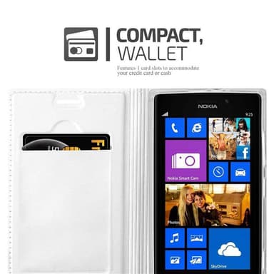 Nokia Lumia 925 Fodral Skal Case (Silver)