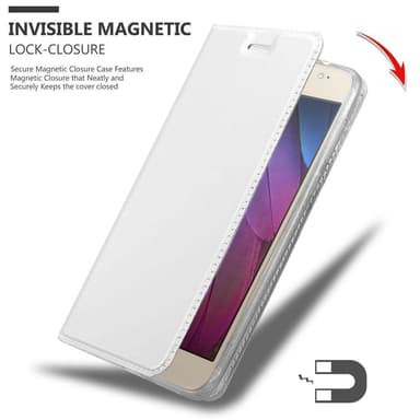 Motorola MOTO G5S PLUS Fodral Skal Case (Silver)