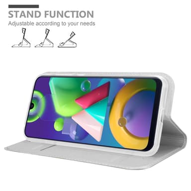 Samsung Galaxy M31 Fodral Skal Case (Silver)