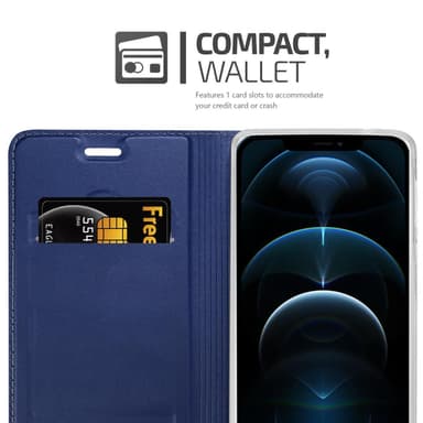 iPhone 12 PRO MAX Fodral Skal Case (Blå)