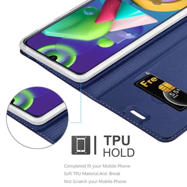 Samsung Galaxy M31 Fodral Skal Case (Blå)