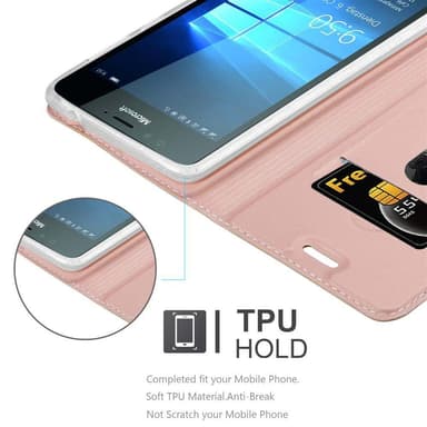 Nokia Lumia 950 Fodral Skal Case (Rosa)