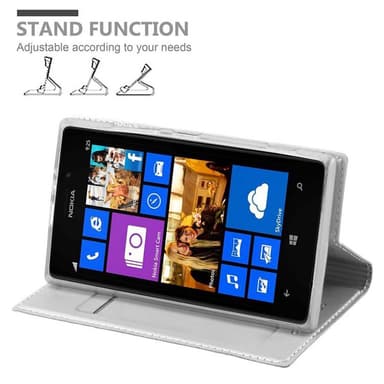 Nokia Lumia 925 Fodral Skal Case (Silver)