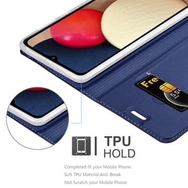 Samsung Galaxy A02s Fodral Skal Case (Blå)