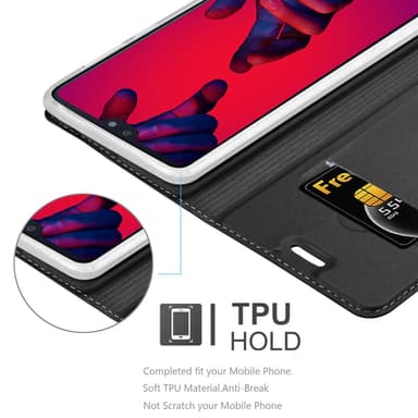 Huawei P20 PRO / P20 PLUS Fodral Skal Case (Svart)
