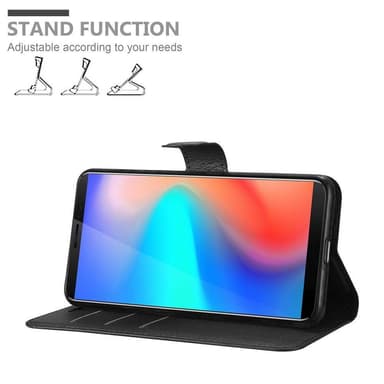 Cubot J3 PRO Plånboksfodral Skal (Svart)