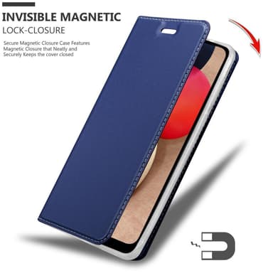 Samsung Galaxy A02s Fodral Skal Case (Blå)