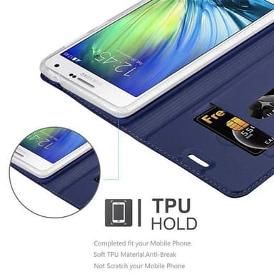 Samsung Galaxy A7 2015 Fodral Skal Case (Blå)