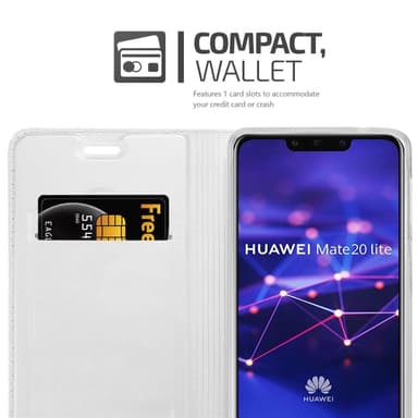 Huawei MATE 20 LITE Fodral Skal Case (Silver)