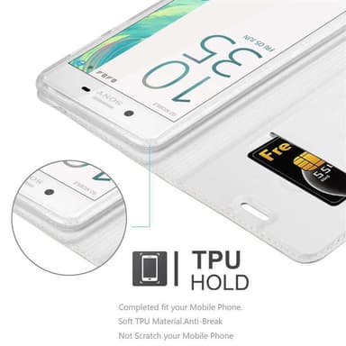 Sony Xperia X Fodral Skal Case (Silver)