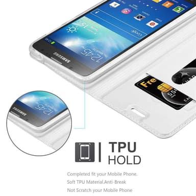 Samsung Galaxy S4 ACTIVE Fodral Skal Case (Silver)